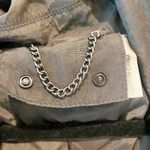 Womens‎ Asymmetrical Zip Up Coat Jacket Collared Long Sleeve Gray Size undefined Photo 7