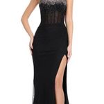 Ashley Lauren  Black Prom Dress 11904 Photo 1