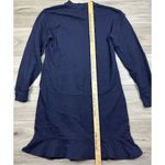Derek Lam 10 Crosby Camden Dress Sz S Blue Dropped Shoulder Sweatshirt NWOT $295 Photo 8