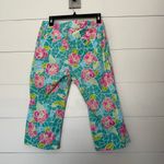 Lilly Pulitzer Women’s 10 Vintage Mosaic Patterned Crop Pants Photo 2
