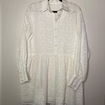 Girl and the Sun Rylee Cotton Eyelet Dress White Size M Photo 1