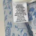 Disney Princess White Blue Floral Long Sleeve Lined Romper ~ FLAWED ~ Size M Photo 9