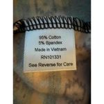 Charlotte Russe NEW  Women's Mini Skirt Medium Multicolor Abstract Cotton Stretch Photo 7