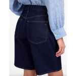 Madewell The 1997 Denim Bermuda Short Bronxville Dark Blue Wash Rigid US 26 NWT Photo 4