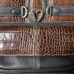 Brighton Vintage Croc Leather Bag Photo 1