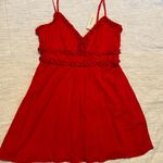 Francesca's Francesca’s Red Mini Dress Photo 0