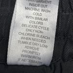 Workshop Republic Clothing Workshop Black 100% Lyocell Pull-on Drawstring Capri Pants w/ Pockets- Medium Photo 14