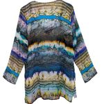 Mishca Desert Nights Sheer Swim Cover size XL Blue Photo 1