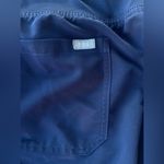 FIGS  Technical Collection Women’s Large Blue Navy Pants Gray Ties size xl Photo 3
