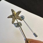 Lot Of 3 Lapel Stick Pins Whale, Flower, Starfish Photo 8