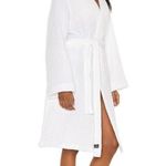 SLOWTIDE Guild Waffle Robe in White Size Large / X Photo 12