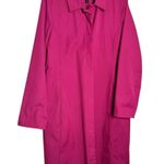Jones New York Trench Coat in Dark Pink Size Medium Petite Photo 1