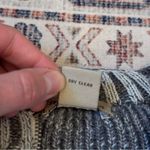 Ruff Hewn  Silk Blend Full Zip Raw Hem Sweater Two-Tone Gray Women’s Size Large Photo 7