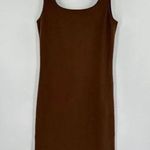 Tuckernuck NEW Bronze Metallic Knit Indie Dress Large Brown Photo 13