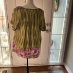 DKNY Jeans Top, EUC Women’s Size Large Green Photo 1
