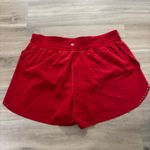 Lululemon Fast and Free Reflective Short Dark Red Women Size 8 Photo 2