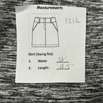 Torrid Women's 2X Gray Flare Knit Short Skirt Casual Plus Size Photo 4