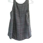 American City Wear American Citiwear Black Red White Plaid Tank Medium Photo 6