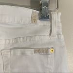 7 For All Mankind Skinny Pants Jacquard Pattern Photo 4