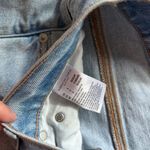 American Eagle Size 6 Baggy Ripped Regular Blue Jeans Photo 5