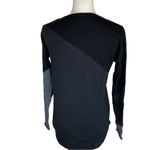 Smartwool  Women's Shadow Pine Colorblock Sweater Charcoal Heather XS Photo 6