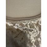 Mittoshop  Crushed Velvet Pull Over Oversized Top - Taupe Size Medium Photo 1