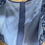 Aerie Show Off Winter Express Lace Corset Bra Top Blue Small NWOT Photo 4