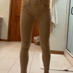 American Eagle Outfitters Khaki Jeggings Photo 1