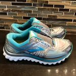 Brooks  G13 super DNA running shoes Women’s Size 7.5 Aqua‎ Silver Photo 3