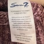 Seven7  Fuzzy Soft Sweater Size XL Cozy Comfy Teddy Fleece Stretch Photo 7