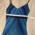 Cache  Sz SMALL  Crochet Long  Blue Ombre Strappy New Year's Eve Party '00s Photo 2