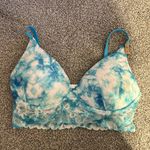 PINK - Victoria's Secret NWT Victoria’s Secret PINK Push Up Lace Bralette Small Tie Dye Photo 0