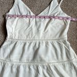 Old Navy Cream Spaghetti Strap Flowy Tank Top Size Small Photo 2