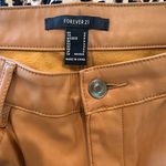 Forever 21 Brown Leather Pants Photo 1