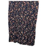 Old Navy New  Dress Womens 2X Blue Floral Midi Fit Flare Square Neck Tie Straps Photo 6