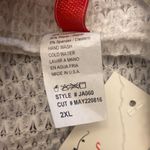 J mode USA boutique waffle knit sleeveless duster white size 2XL NEW layering‎ Photo 5