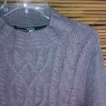 Kensie  XL Cable Knit Pullover Sweater  Dark Gray Plus Photo 1