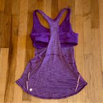 Lululemon  On Track Tank Heathered Aurora / Aurora Sports Bra size 6 Photo 3