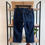 Ralph Lauren Lauren Mid-Rise Classic Midcalf Dark Wash Capri Jeans, 10 Photo 3