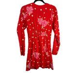 Free People Date Night Strawberry Combo Pink Floral Mini Dress Size XS Photo 9