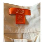 Joe Fresh Cream Button Down Blouse Size XS Belted Photo 3