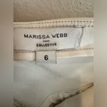 Marissa Webb Women’s Strapless White Denim Jumpsuit Size 6 Photo 8