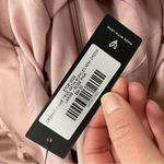 Lulus Blush Pink Satin Sleeveless Tiered Formal Mini Dress Prom Womens L Ruffled Photo 7