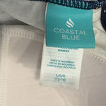 Coastal Blue  Womens Large Multicolor Tankini Top Photo 4