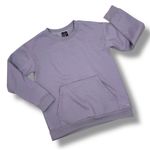 Mondetta  Crew Neck Front Pocket Sweatshirt Lavender Purple Medium Photo 11