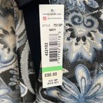 R & M Richards NWT  Women's  Printed Jacket Blue Size 8P Photo 3