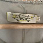 Sage Green Gray Lace Dress Boudoir Nighttime VTG Medium London Boutique Photo 1