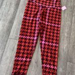 Aerie  offline real me Stylish Red and Pink Leggings Photo 6