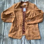 NWT Brown Suede Jacket Size XS Photo 0