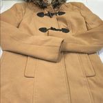 Forever 21 Camel Coat with Faux Fur Trim Photo 9